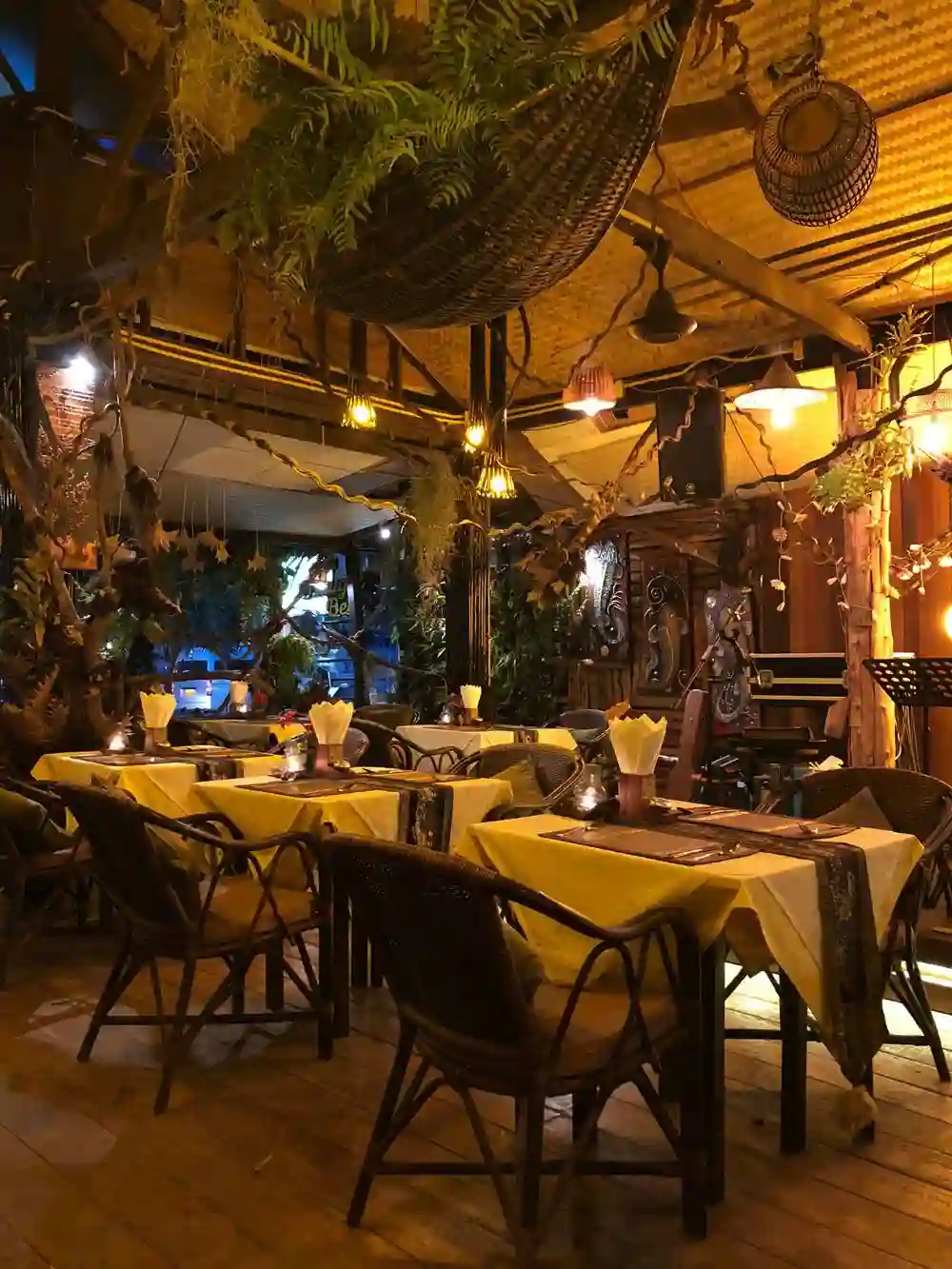 Luksuriøs kasinorestaurant interiør